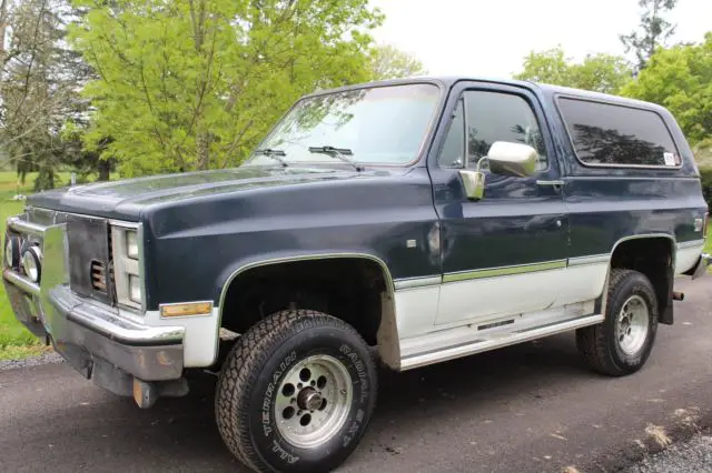 1985 chevrolet k5 blazer silverado 4wd -- 6.2 diesel