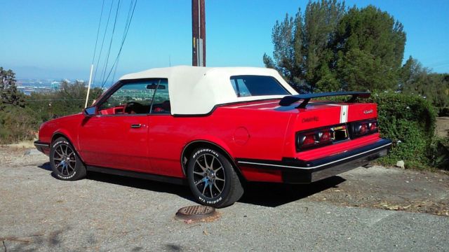 1984 chevy celebrity conv 60s 70s custom chevrolet 86 pontiac firebird 2.8 efi