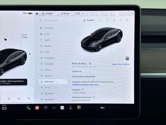2021 tesla model 3 standard range plus