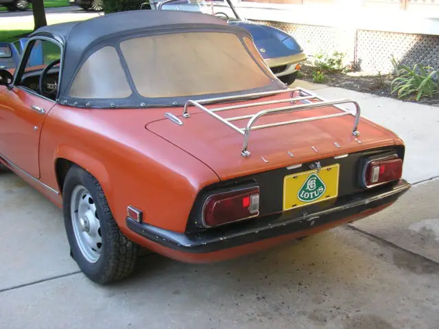 1969 lotus elan s4 type 45 drop head coupe project
