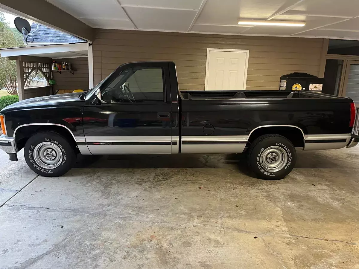 1988 gmc sierra 1500 black rwd automatic c1500