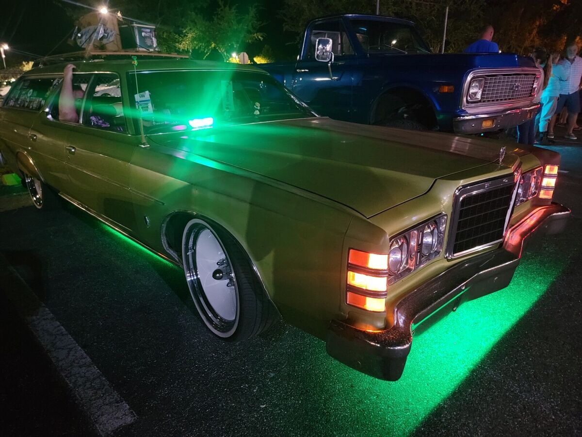 1975 ford ltd wagon green rwd automatic