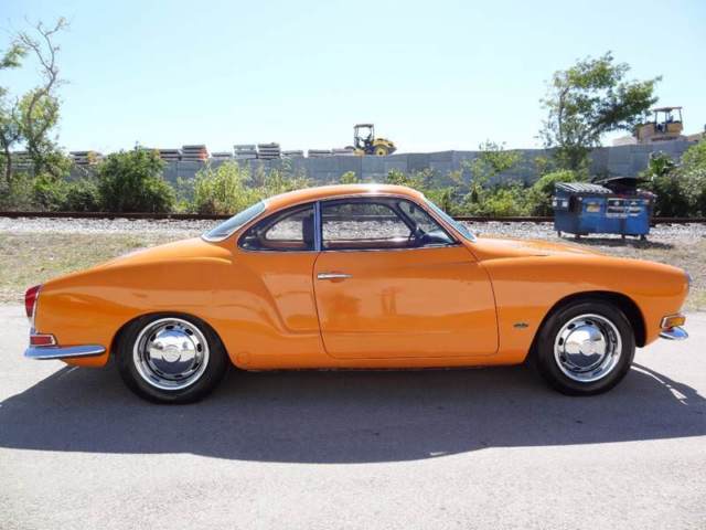 1971 volkswagen karmann ghia manual rwd h4 1.6l gasoline