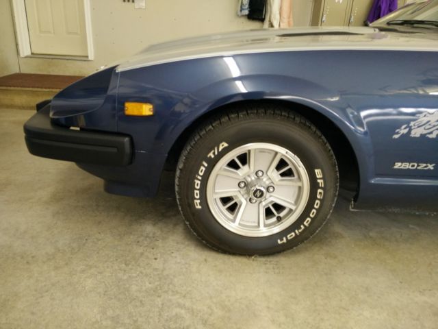 1979 datsun 280zx with limited edition fire dragon paint, less than 31,000 miles