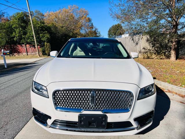 2017 lincoln continental select