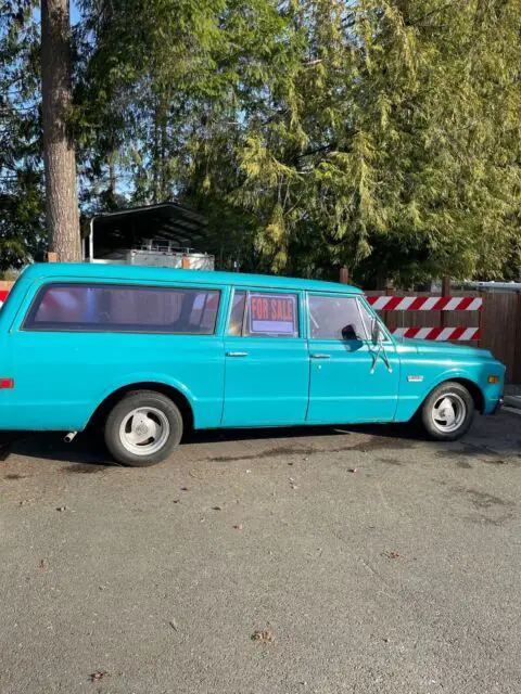 1971 gmc suburban c1500 v8 3 door. great restoration project!