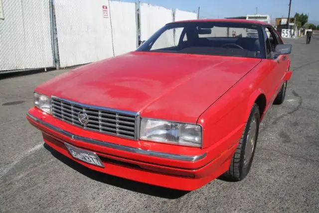 1989 cadillac allante convertible automatic 8 cylinder no reserve