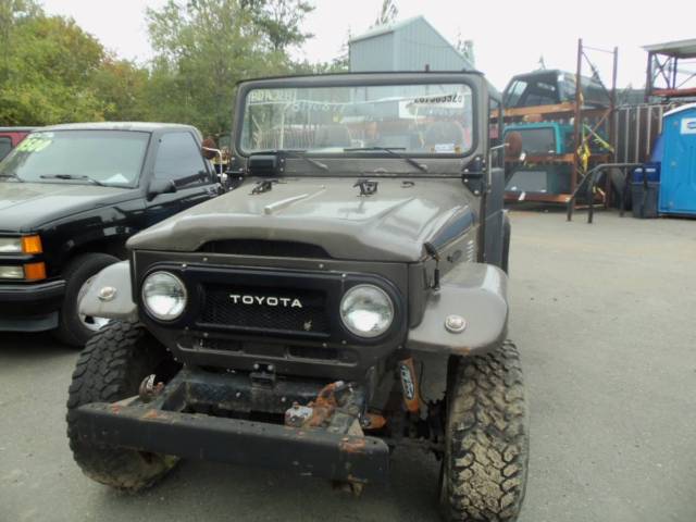 classic 1977 toyota land cruiser fj40 project jeep - 89081 on the odometer