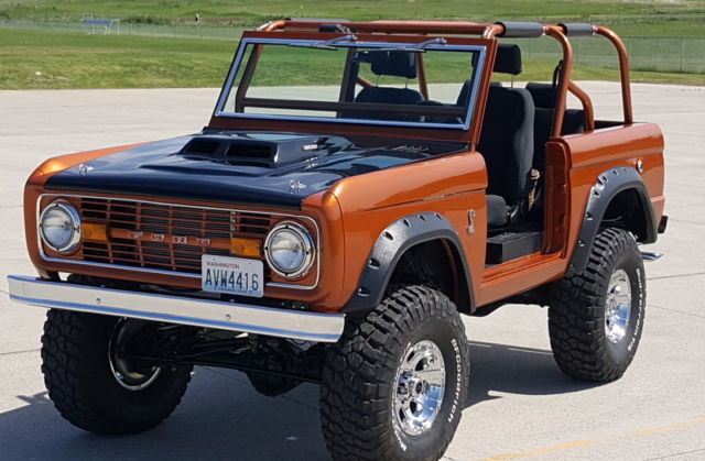 *no reserve custom 1970 ford bronco frame off restoration