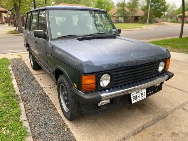 1993 land rover range rover suv blue 4wd automatic long wheelbase