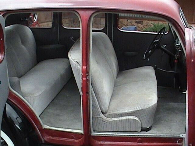 1936 studebaker dictator 4-door sedan, 99% original, straight-6, new rings