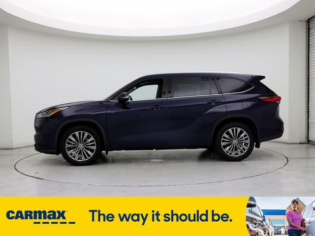 2020 toyota highlander platinum