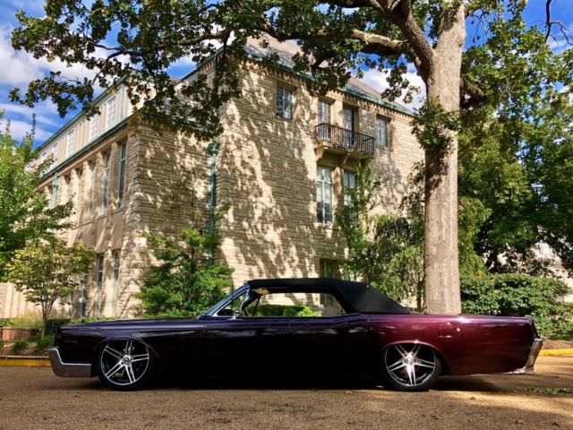 ** 1966 lincoln continental convertible ** recently restored
