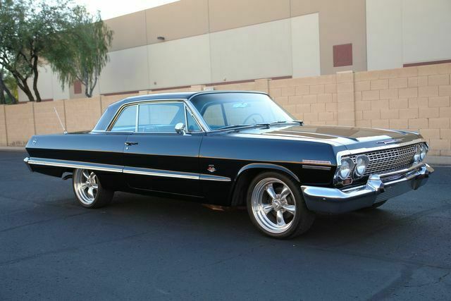 1963 chevrolet impala, black with 0 available now!