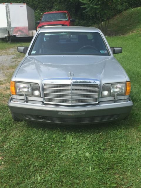 1986 mercedes 420 sel. ** no reserve **