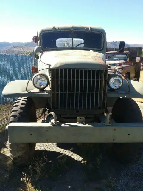 1943 chevrolet pickup green 4wd manual military tow truck