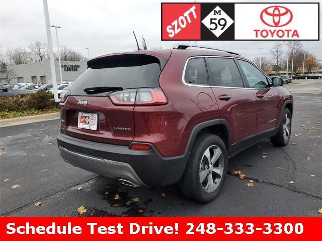 2021 jeep cherokee limited