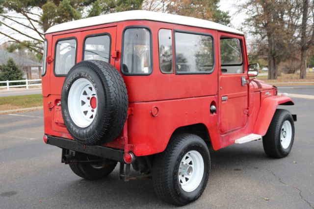 1961 toyota land cruiser - fj 40 - unicorn - 2f 4.2l 6cyl - 4 speed manual