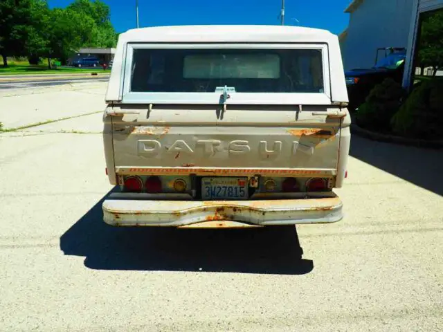 1971 datsun 1600 nissan pick up truck california barn find