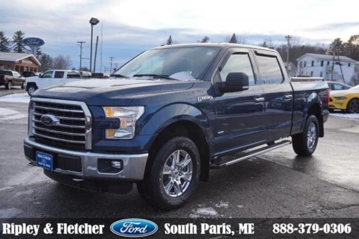 2016 ford f-150 xlt 4x4 xlt 4dr supercrew 6.5 ft. sb for sale in south paris, maine