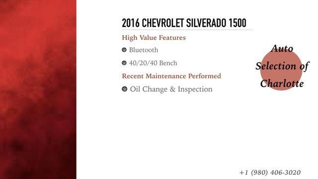 2016 chevrolet silverado 1500 wt
