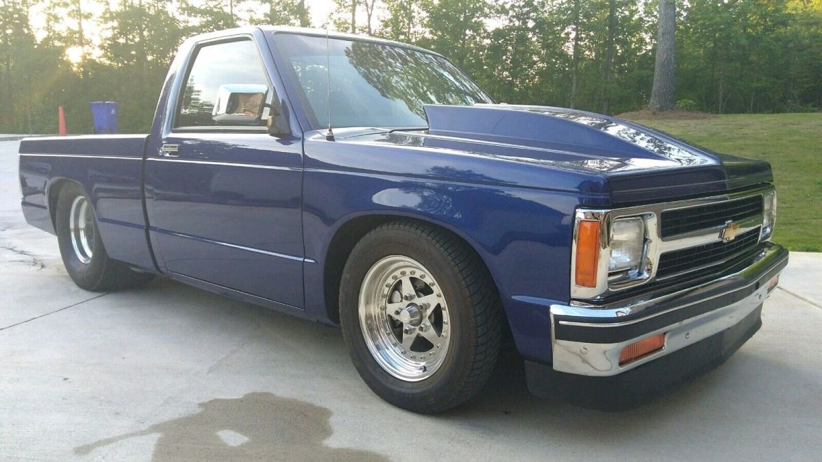 1985 chevrolet s10 pickup blue rwd automatic s10