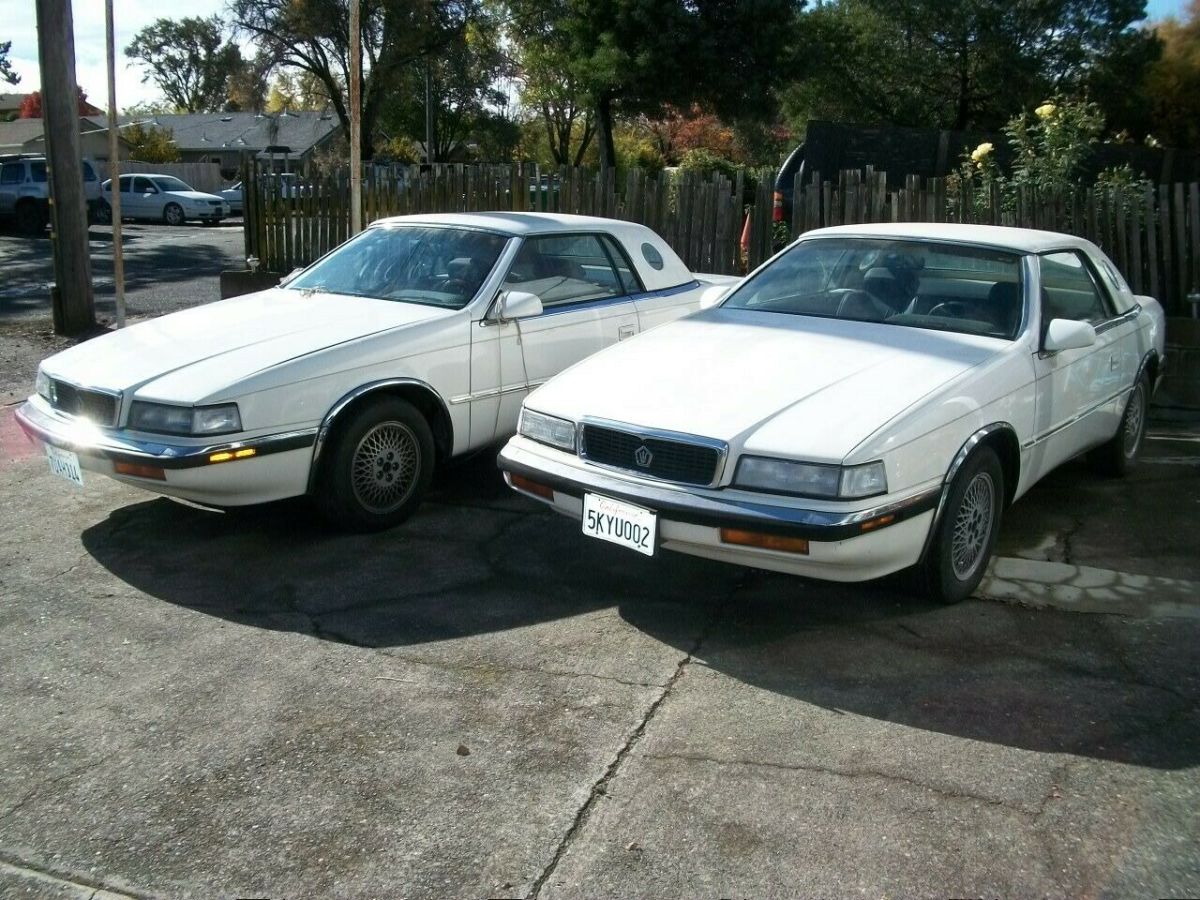(2) chrysler tc convertibles by maserati
