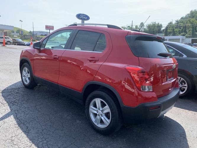 used 2016 chevrolet trax awd lt w/ 1lt fairmont, wv 26554 for sale in bellview, west virginia