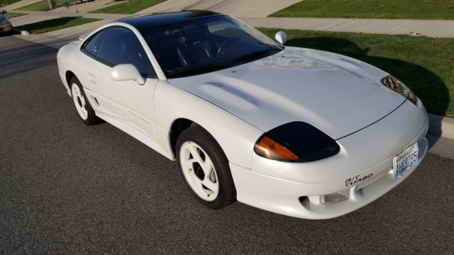1992 dodge stealth r/t, twin turbo, awd, white pearl, 65k miles, just serviced