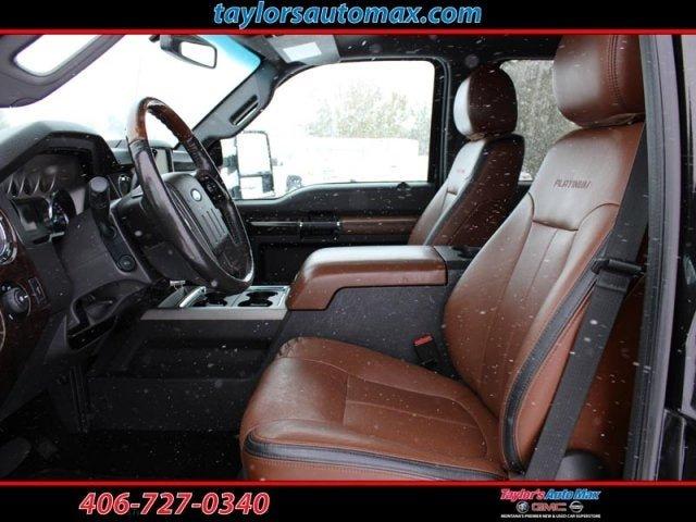used 2014 ford f350 crew cab platinum great falls, mt 59405 for sale in great falls, montana