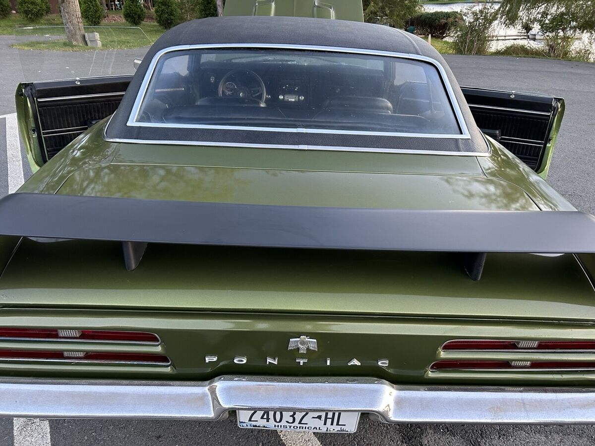 1969 pontiac firebird green 400