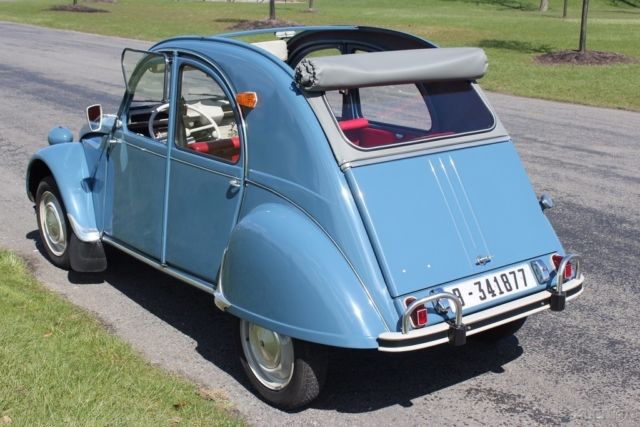 1963 citroen 2cv in exceptional original condition!! no reserve!!