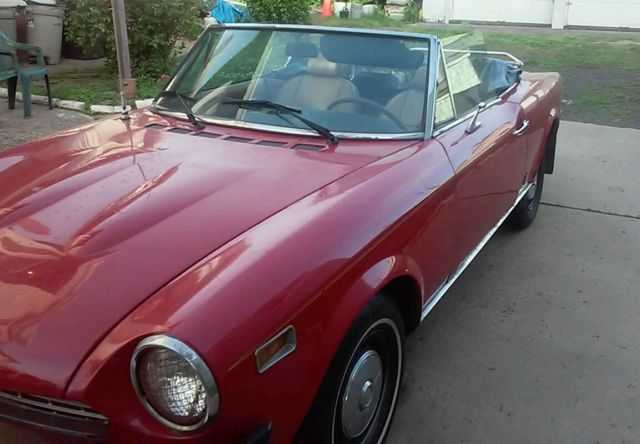 1977 fiat spider 1800