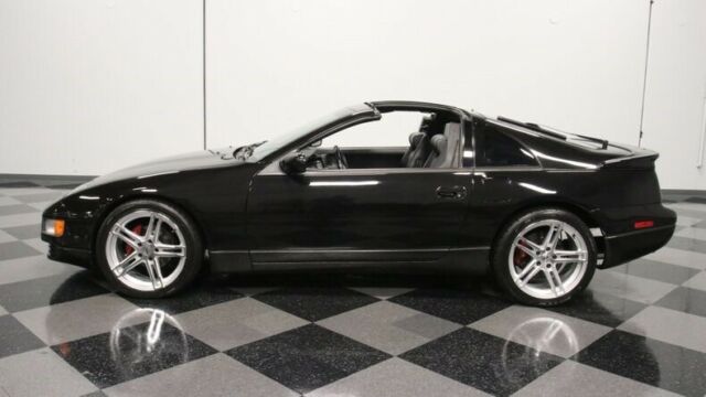 modern classic japanese twin turbo 300zx v6 manual transmission black