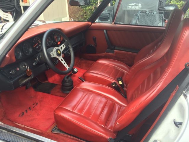 1976 porsche 911 s no sunroof car short body 2 owners service records gr8 color!