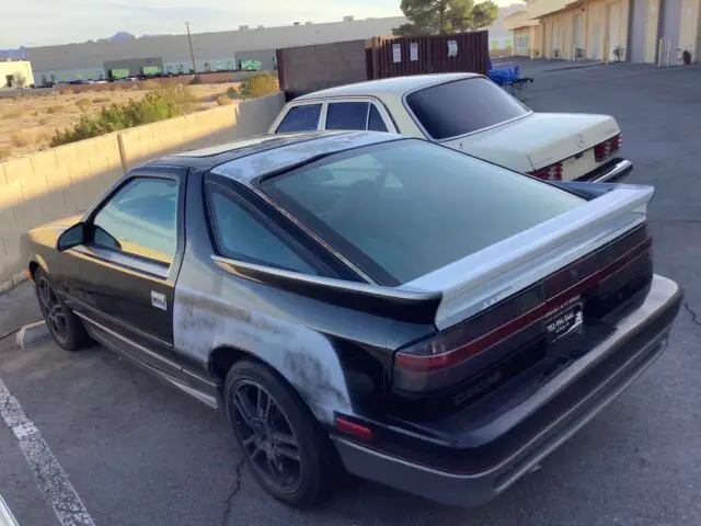 1989 dodge daytona hatchback black fwd manual shelby