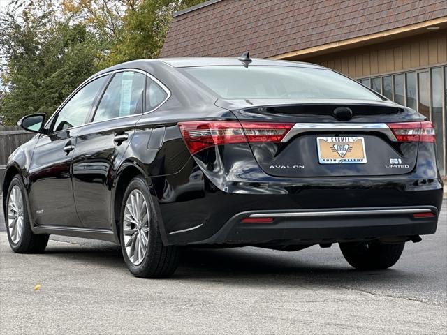 2016 toyota avalon hybrid limited