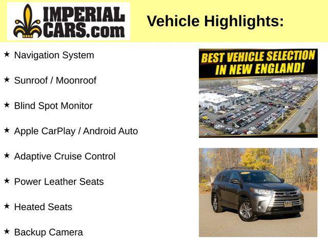 2018 toyota highlander xle