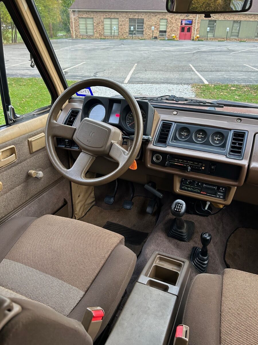 1988 isuzu trooper ii 4wd