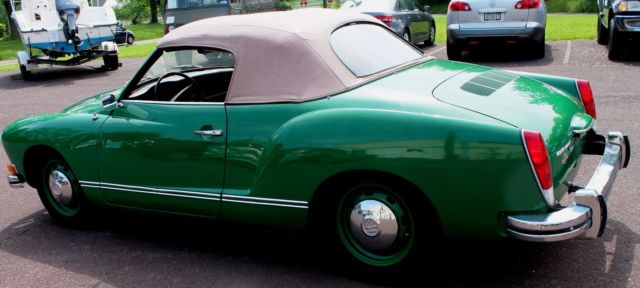 1974 karmann ghia type 14 convertible in all around great original condition