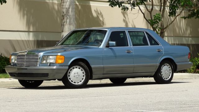 1987 mercedes benz 420sel s class big body luxury sedan 85,000 fl miles must see