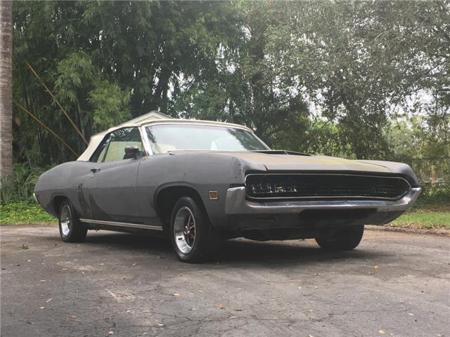 1971 ford torino gt convertible 302 survivor barn find buckets console factory