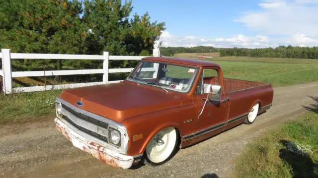 1970 chevy truck c10. rat rod, hot rod, patina, bagged, air ride, custom