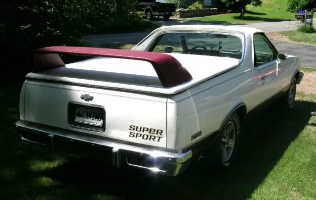 el camino super sport ss 1983