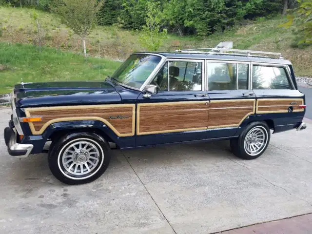 1987 jeep grand wagoneer low miles