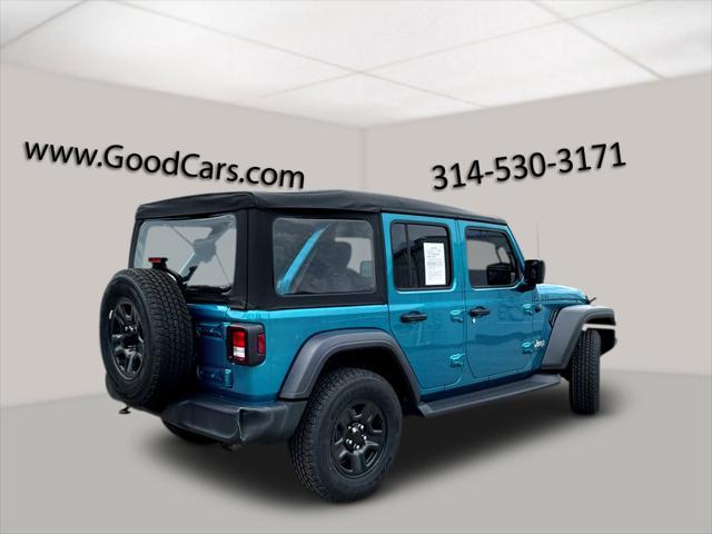 2020 jeep wrangler unlimited sport