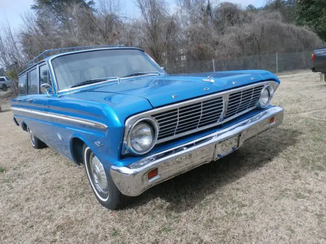 1965 ford falcon wagon 289 ps auto electric back glass nice always rust free