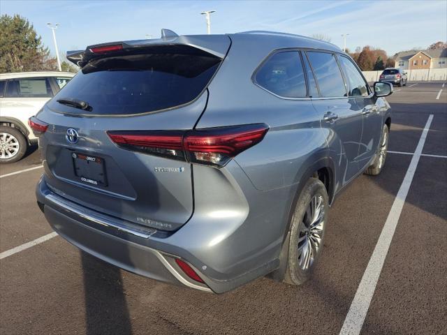 2021 toyota highlander hybrid platinum