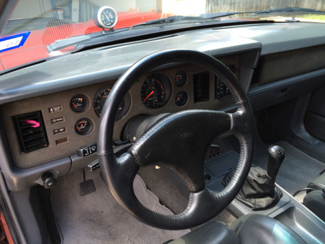 1985 1/2 ford mustang svo 2.3l turbo 1 of 439