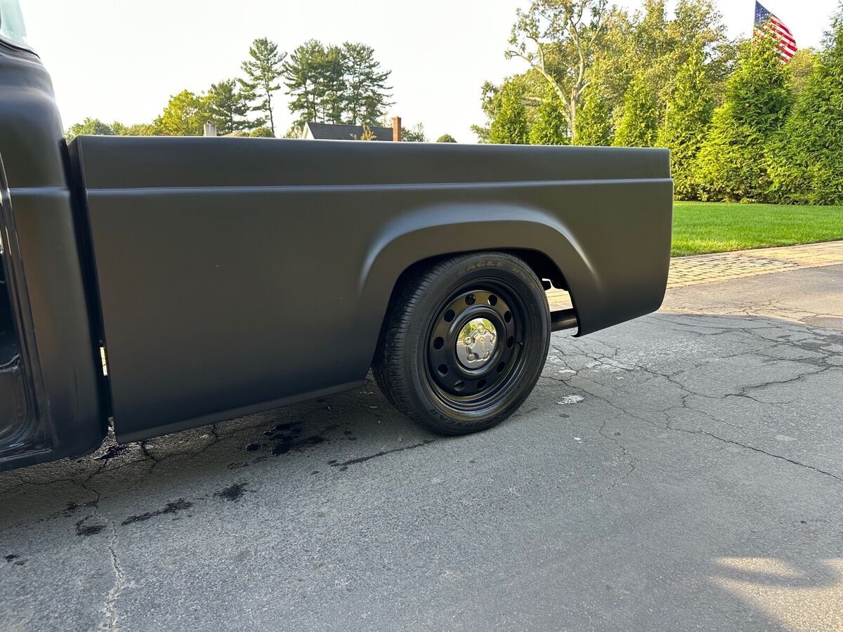 1958 ford f100 pickup black rwd automatic